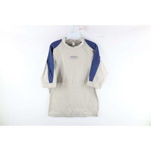 Kokatat Mens XL Distressed Short Sleeve Rafting Kayaking Rash Guard Shirt Gray
